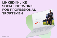 LinkedIn-like Social Network for Professional Sportsmen